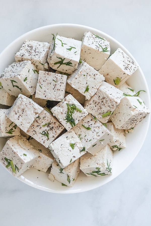 Vegan Feta Recipe with Tofu